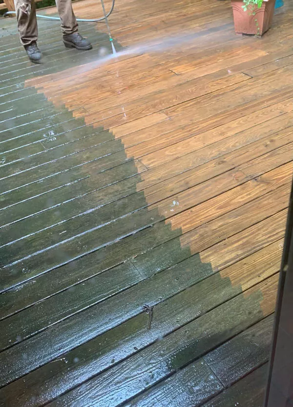 Before and after cleaning - #24 