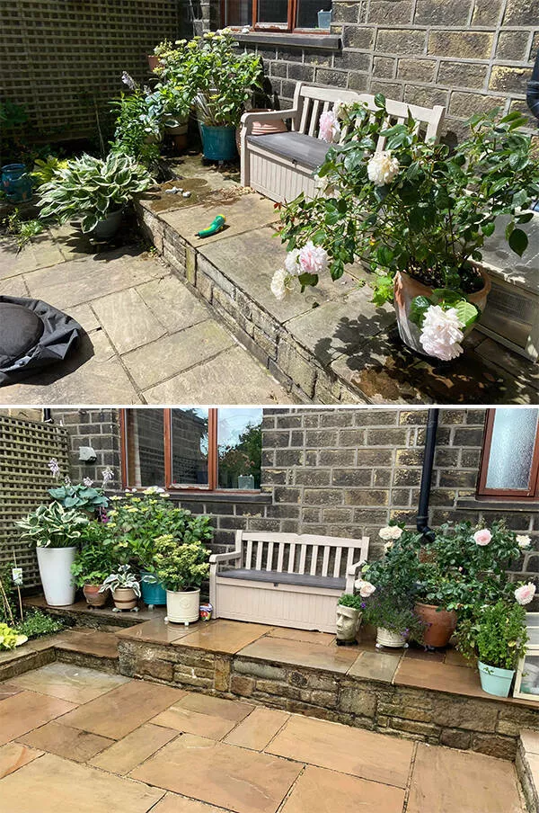 Before and after cleaning - #3 