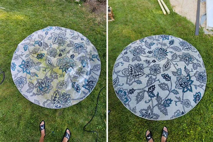 Before and after cleaning - #5 
