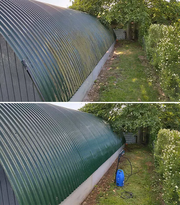 Before and after cleaning - #7 