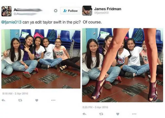 Never ask for help to photoshop your photo - #11 