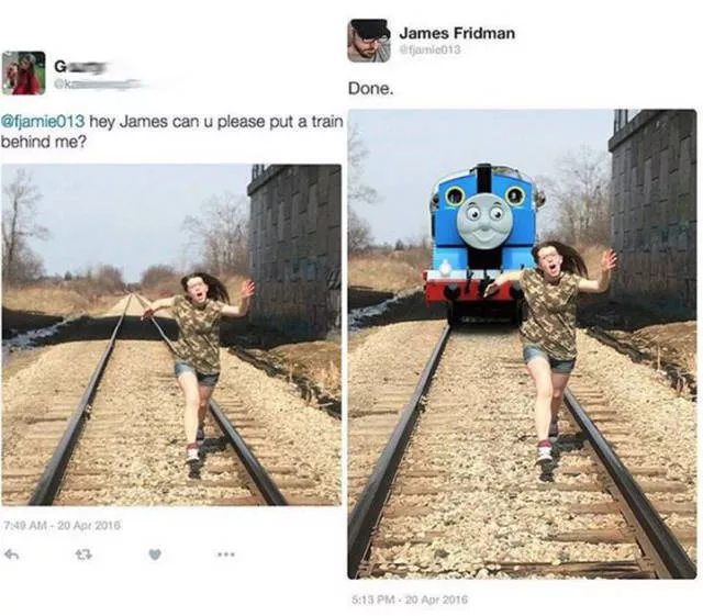 Ne demandez jamais de laide pour faire photoshoper vos photos - #16 