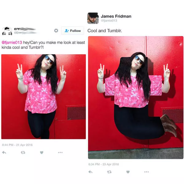 Never ask for help to photoshop your photo - #31 