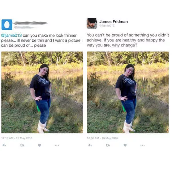 Never ask for help to photoshop your photo - #33 