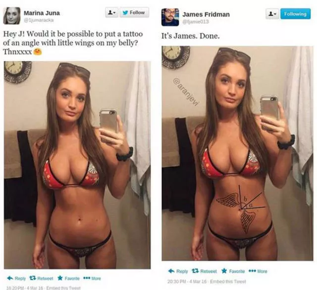 Never ask for help to photoshop your photo - #4 