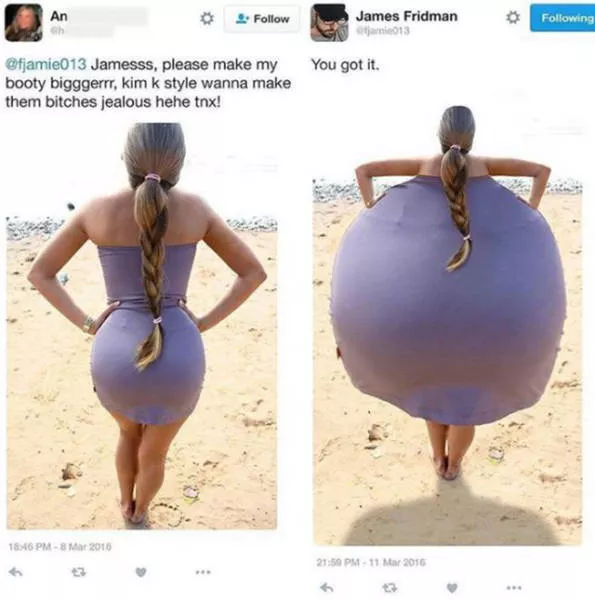 Ne demandez jamais de laide pour faire photoshoper vos photos - #6 