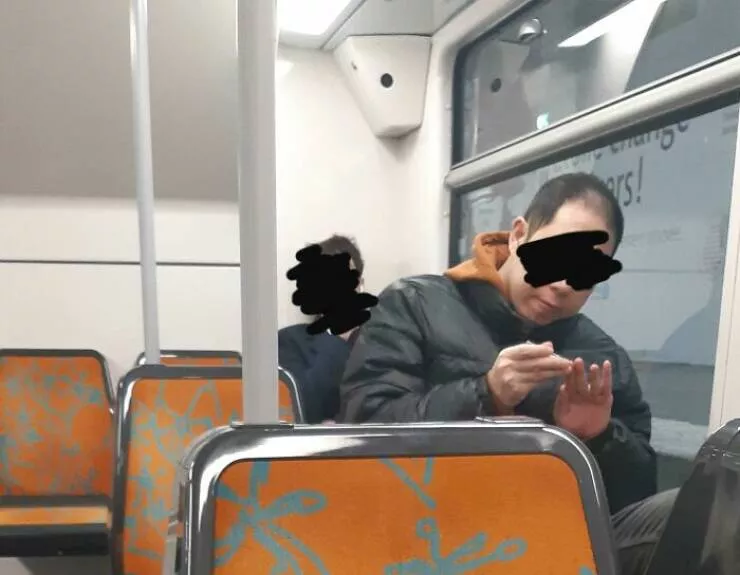 Nous naimons pas etre pres de ces passagers - #39 
