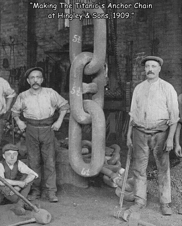 Picdump 763 - #17 Chain of Titanic in 1909