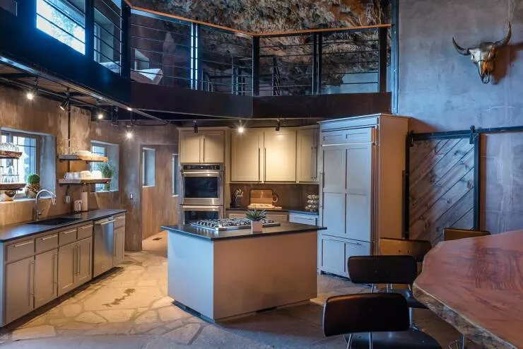 A beautiful house in a cave - #18 
