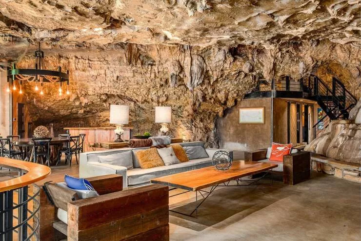 A beautiful house in a cave - #2 