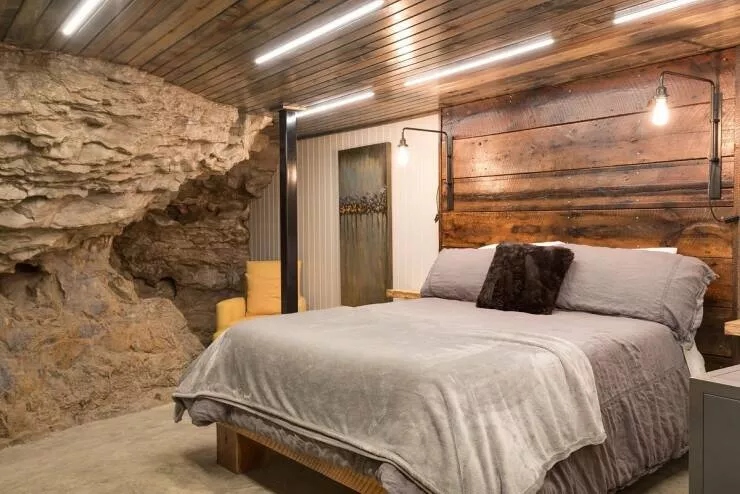 A beautiful house in a cave - #5 