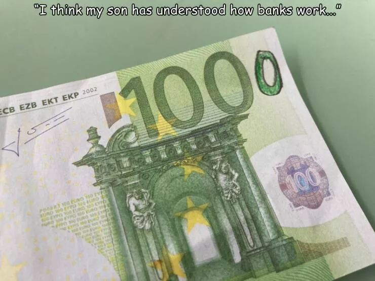 Picdump 766 - #36 Il a bien compris comment les banques fonctionnent  