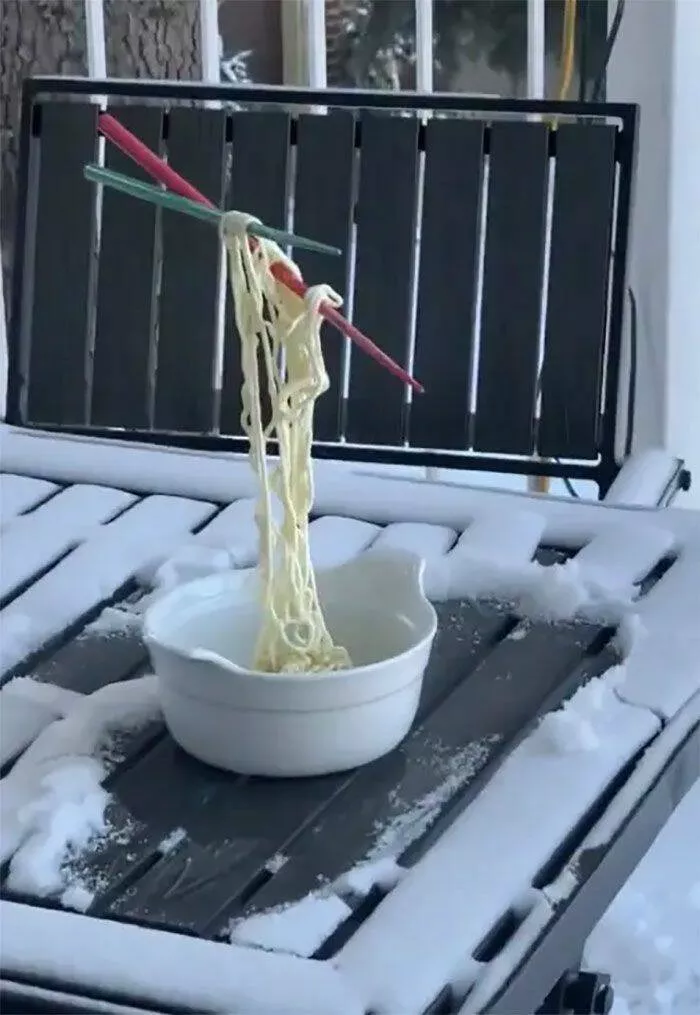 Gel hivernal les canadiens partagent des instantanes glaciaux de lhiver - #24 Au cas où vous vous demandez combien il fait froid à Edmonton lol