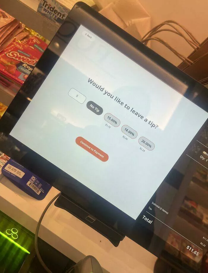 Tipping transformation images advocating an end to gratuity culture - #10 