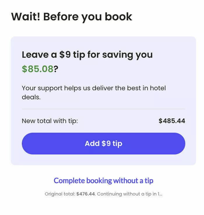 Tipping transformation images advocating an end to gratuity culture - #6 
