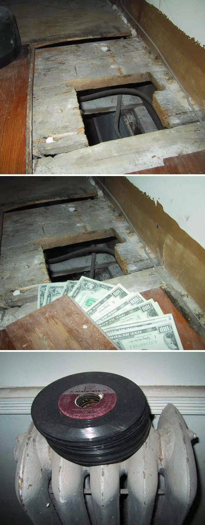 Surprising finds at home unintentional discoveries that stunned residents - #37 Here are the contents of a safe I found in my 200-year-old house