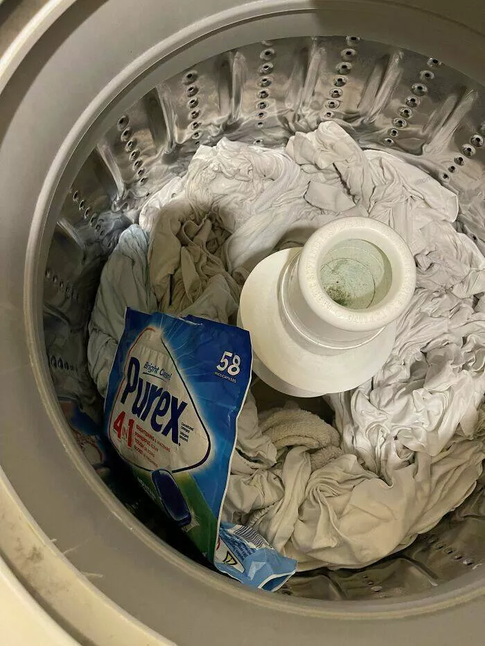 Frustration unleashed partners hilariously incompetent moments go viral - #10 Observing Your Husband Doing the Laundry