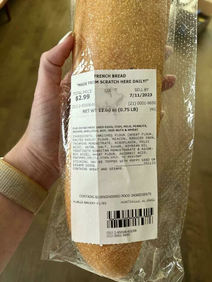 Frustration unleashed partners hilariously incompetent moments go viral - #11 Asked for Hamburger Buns Only. Husband Returns with This and This Only