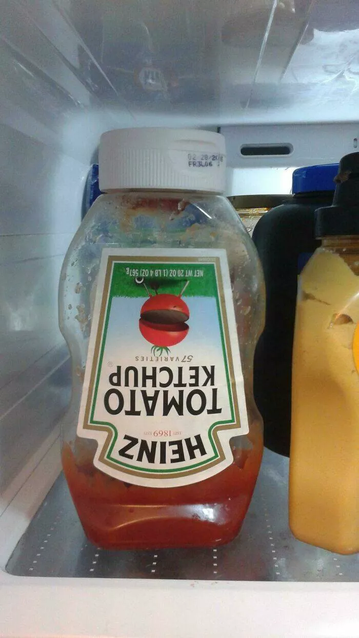 Frustration unleashed partners hilariously incompetent moments go viral - #51 The Way My Husband Puts Away the Ketchup