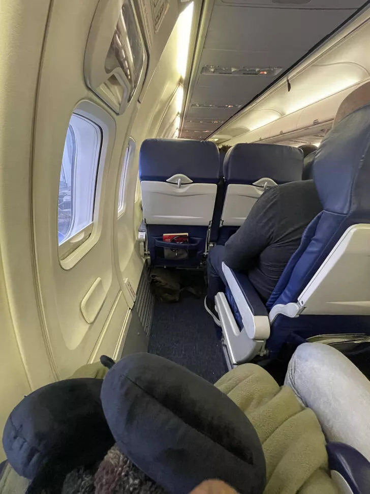 Wonders revealed gaze of discovery - #14 I don't have a seat in front of me on my flight.