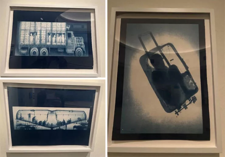 Facteur frisson capture images qui hantent limagination - #8 Radiographies prises par la patrouille frontalière entre les États-Unis et le Mexique.