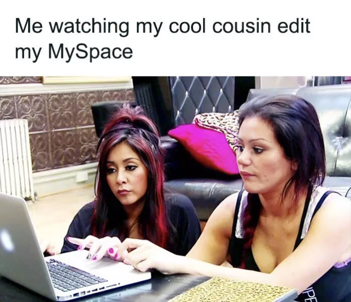 Digital time capsule 2000s spectrum reflected in memes