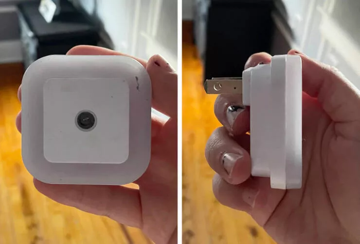 Enigme numerique revelations choquantes de mysteres qui ont deroute tout le monde - #1 J'ai trouvé ceci branché dans la prise de courant de mon Airbnb. Mon hôte prétend que c'est une veilleuse. Puis-je obtenir une confirmation ?