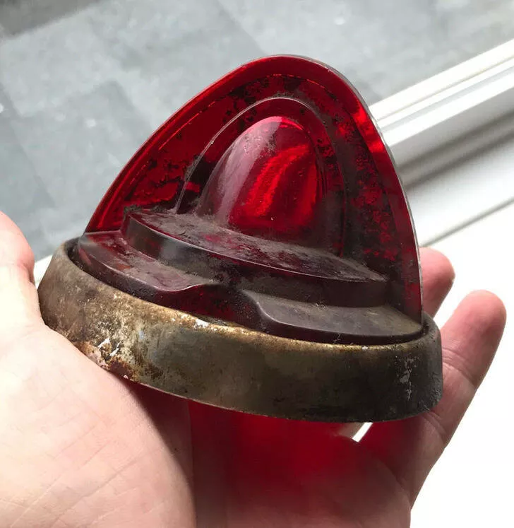 Digital enigma unveiling shocking mystery discoveries that baffled all - #7 What is this red glass light I found while metal detecting? Digital enigma unveiling shocking mystery discoveries that baffled all - #7 What is this red glass light I found while metal detecting?