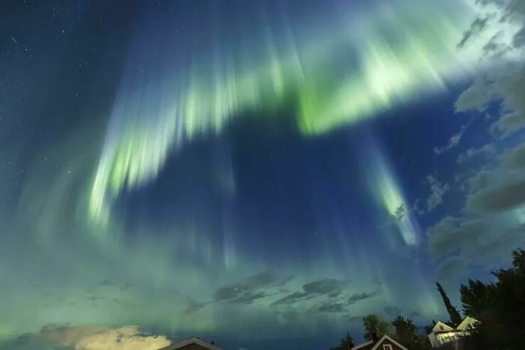 Decouvrir la splendeur norvegienne des photos captivantes mettant en valeur une beaute unique - #25 Vue depuis mon salon plus tôt en septembre, près de Trondheim