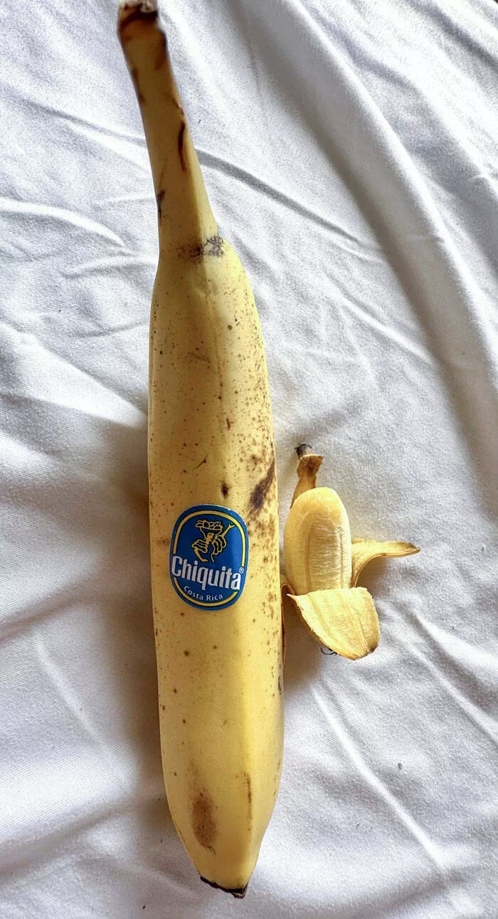 Mind bending perspectives compelling comparison photos to challenge your views - #31 This 2-Inch Banana, Normal-Sized Banana for Scale