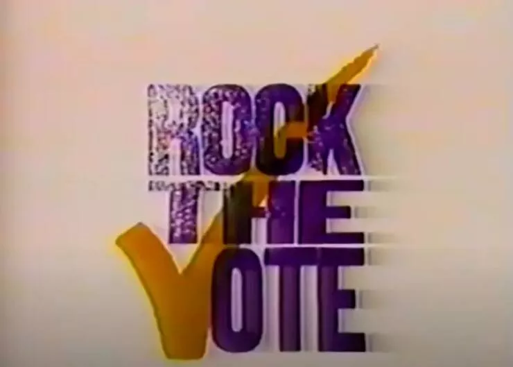 Nostalgic flashbacks unforgettable 90s moments for gen x and elder millennials - #30 Rock the Vote commercials on MTV during elections, featuring various famous singers.