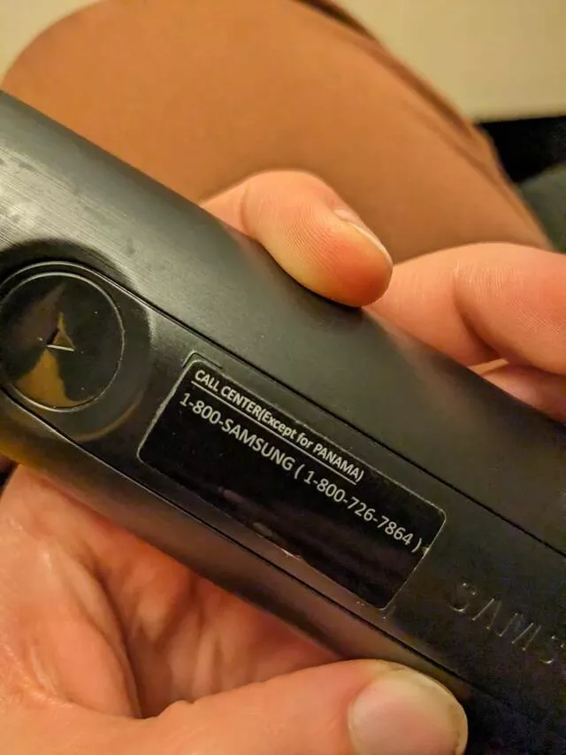 Subtle allure exploring the charm of mildly interesting moments - #28 My Samsung remote excludes Panama (and only Panama) from call center support.