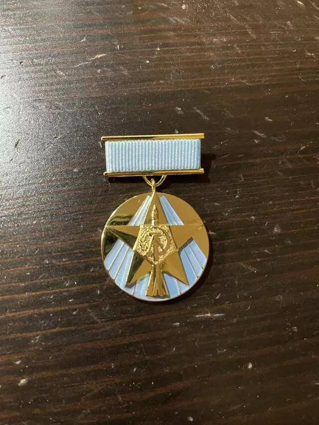 Subtle allure exploring the charm of mildly interesting moments - #31 Found in a London antique shop: East German Cosmonaut-Pilot medal.