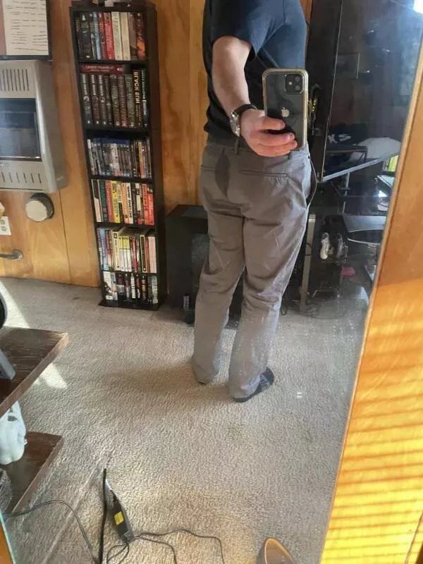 Comic calamities hilarious tales of navigating a rough day - #33 Lesson learned, don't wear grey pants to an interview.