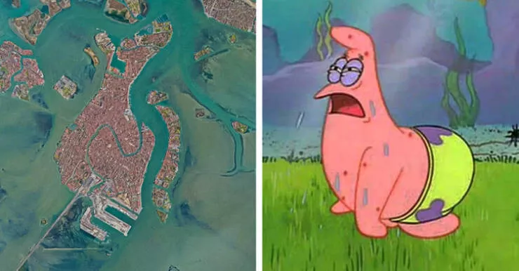 Coincidences incroyables au dela de la croyance et indeniablement vraies - #1 Pourquoi Venise ressemble à Patrick ?