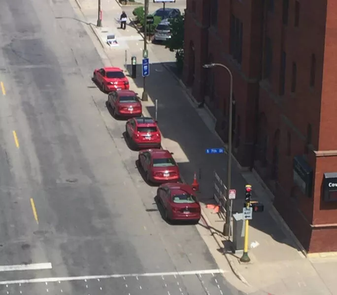Incredible coincidences beyond belief and undeniably true - #9 The view of the street from my work.