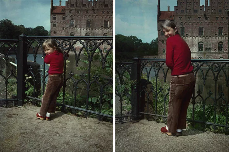 Recreating memories stunning results in echoes of the past - #15 Rikke, 1972-2011, Copenhague