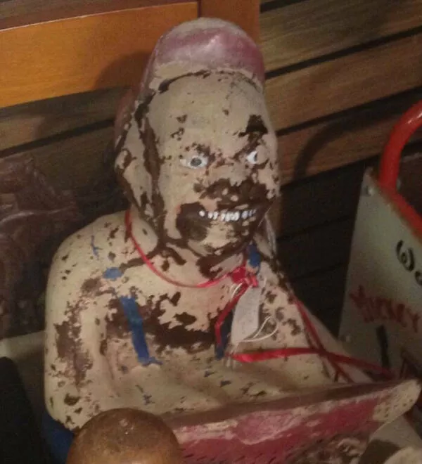 Eerie dreams photos that elicit nightmares and haunt your sleep - #5 Discovered the creepiest item ever at an antique store.