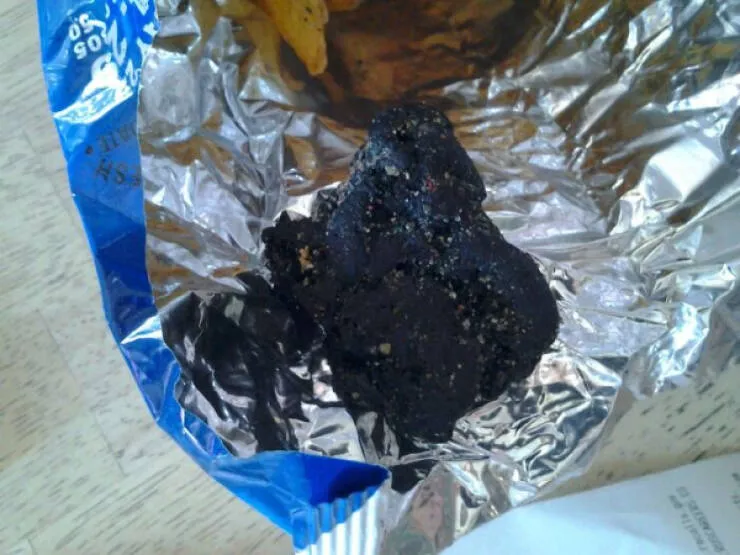 Eerie dreams photos that elicit nightmares and haunt your sleep - #7 Found this... thing... in my bag of Doritos.