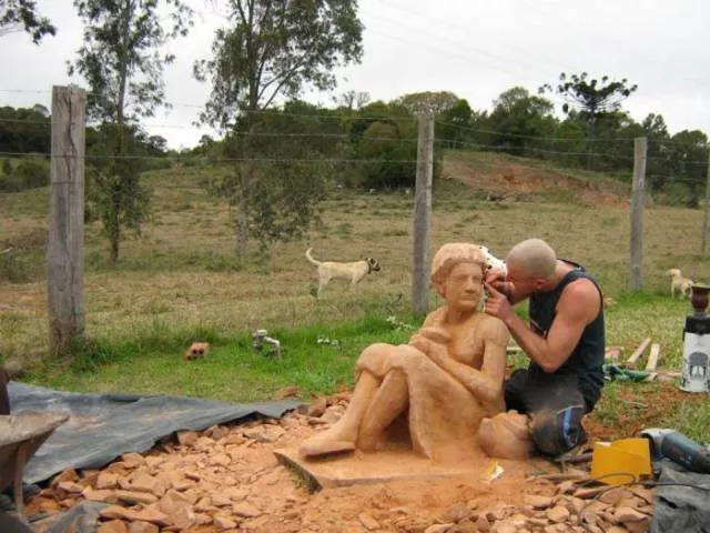Creations made only with an axe - #12 