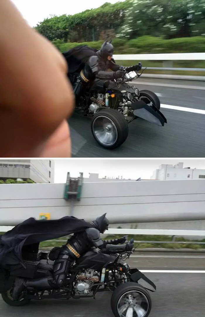 Le japon devoile exploration de lunicite dun pays fascinant - #34 Rencontre surprenante avec Batman sur l'autoroute à Chiba