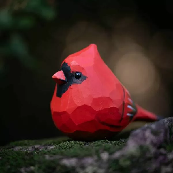 Crafty creations unveiling diy delights that steal the spotlight - #19 I Carved A Pair Of Northern Cardinals Out Of Basswood