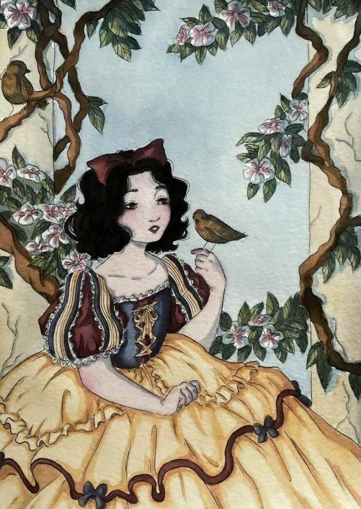 Creations astucieuses devoilons des delices diy qui meritent la vedette - #31 Watercolour And Ink Paintings Of Fairytales In My Style :)