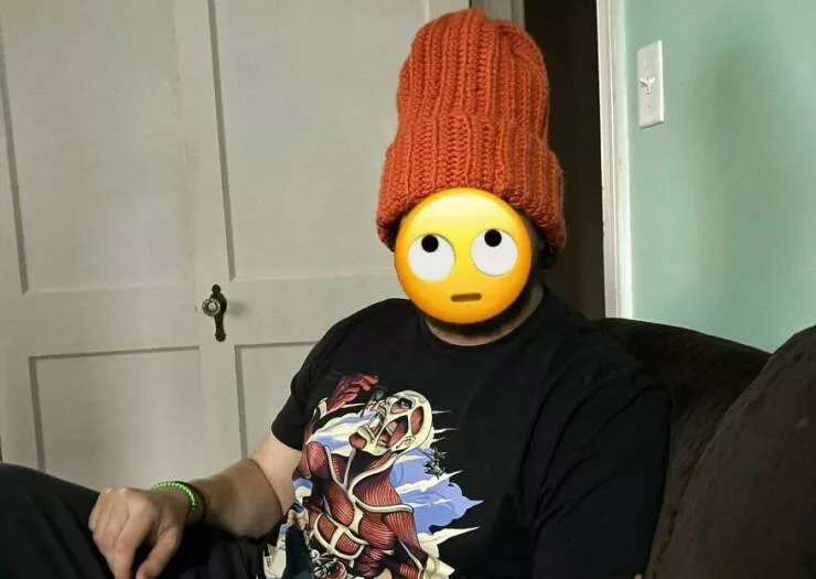 Crafty creations unveiling diy delights that steal the spotlight - #39 Spent Hours Over Days Crocheting This Beanie For My Boyfriend. I Was So Excited To Give It To Him. Guess I Got The Measurements Wrong
