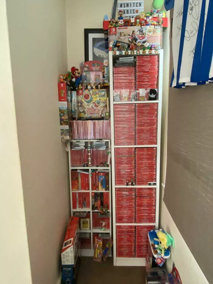 Quirky chronicles the evolution of unexpected obsessions into serious collections - #36 My Nintendo Switch games collection.