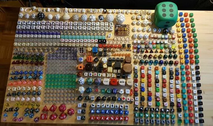 Quirky chronicles the evolution of unexpected obsessions into serious collections - #8 My dice collection.