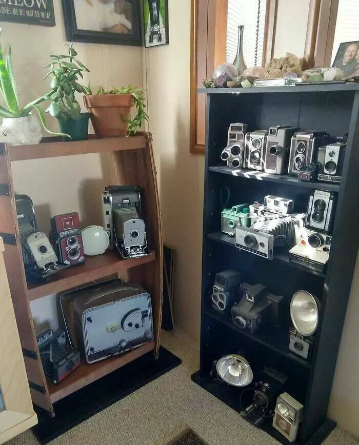 Quirky chronicles the evolution of unexpected obsessions into serious collections - #9 My beloved vintage camera collection.