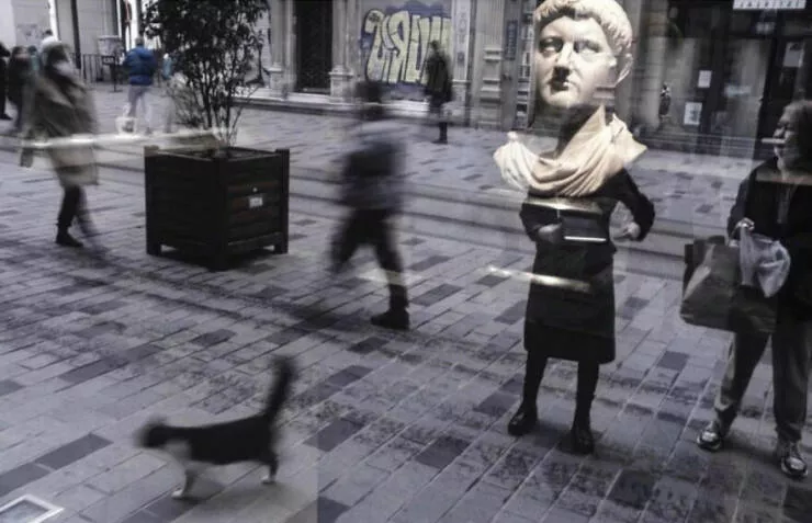 Urban elegance street serendipity in captivating photographs where timing steals the show - #33 