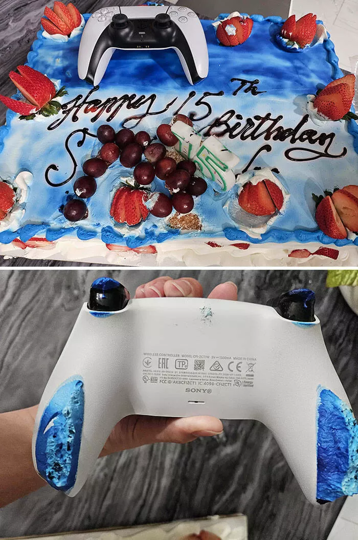 Elever des enfants a lere numerique un guide pour prosperer dans lere digitale - #11 Ma mère pensait que ma manette serait une bonne décoration de gâteau d'anniversaire et elle ne veut pas l'enlever