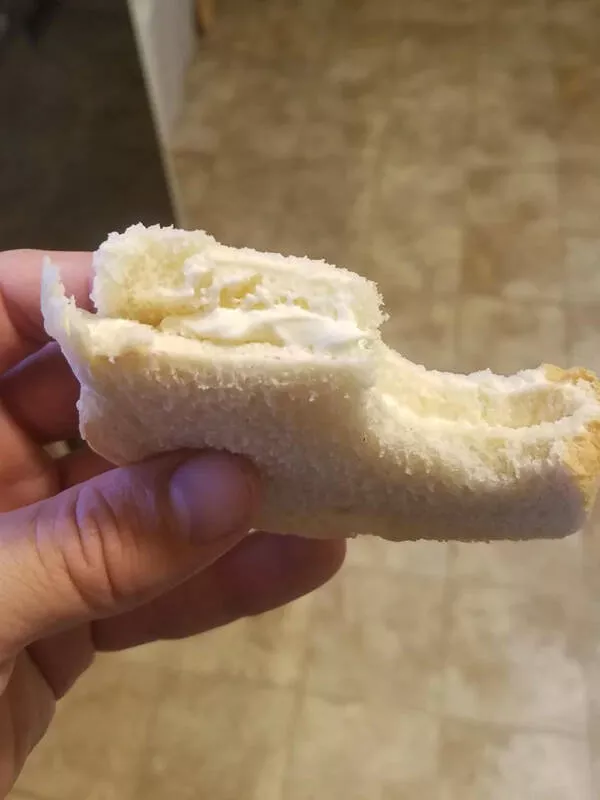 Palate puzzles exploring bizarre food pairings that challenge your taste buds - #9 Mayonnaise sandwich. Let it be the star of the show for once.